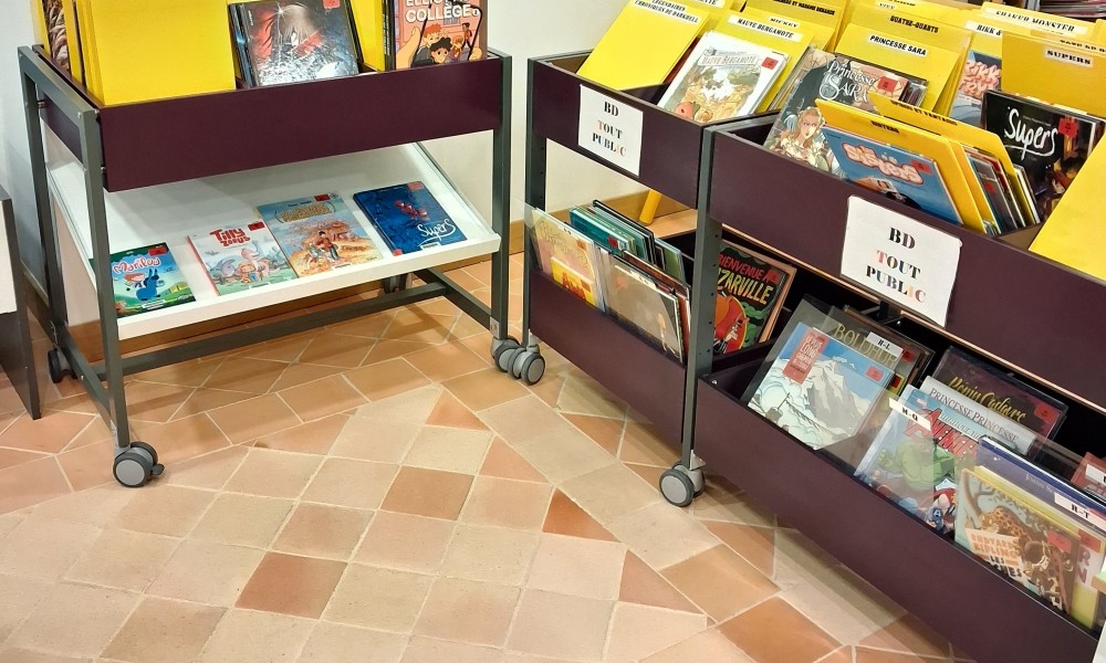 Mobilier médiathèque Equipez-vous de mobiliers modulables