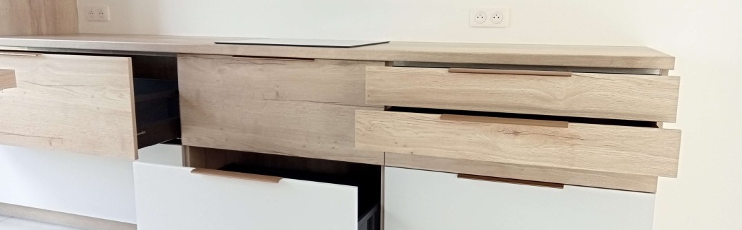 J'touche du bois Le souci du détail, pour une cuisine unique.